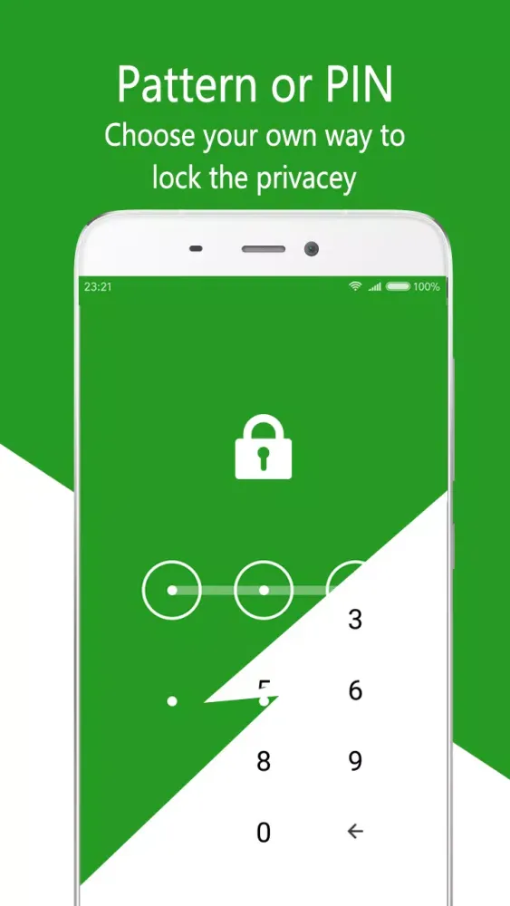 Screenshot di Privacy AppLock