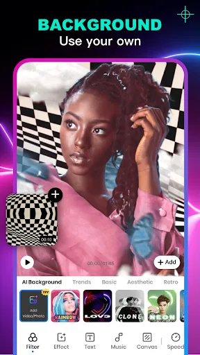 Captures d'écran de Veffecto Video Effects Editor