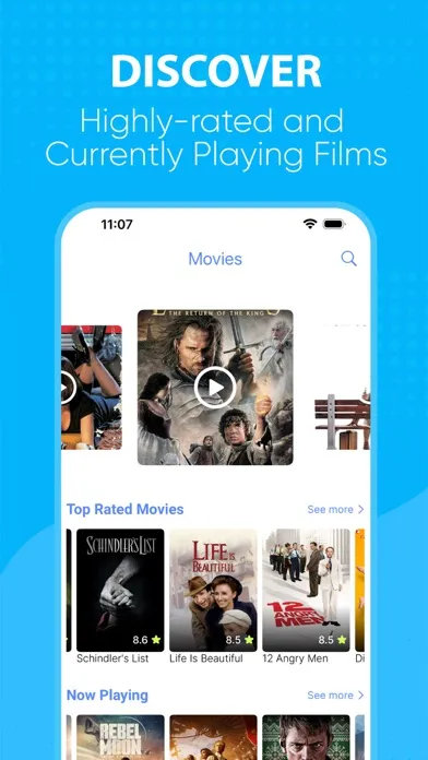 Kimi : Movies and TV Shows Box應用截圖