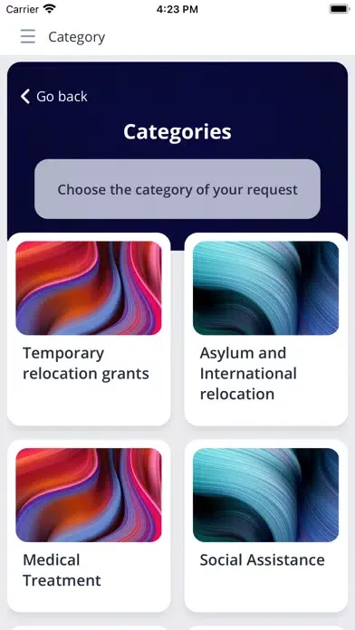 Скриншоты I4C-Africa Rapid Response App