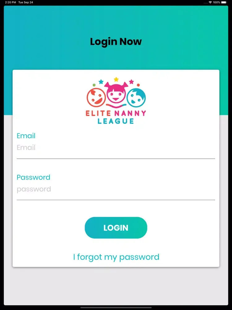 ENL Clients iPad  Screenshots