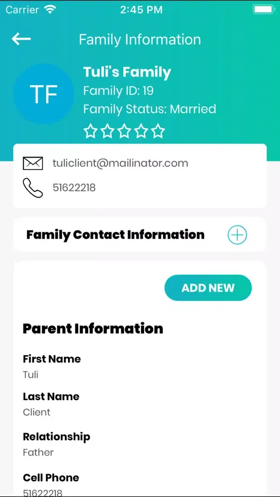 ENL Clients Screenshots