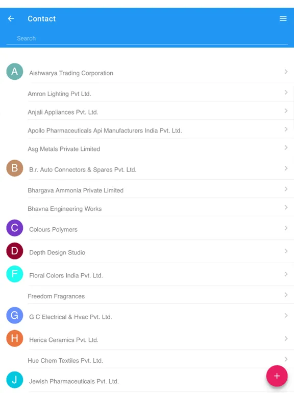 Screenshot di EdifyBiz Lite iPad 