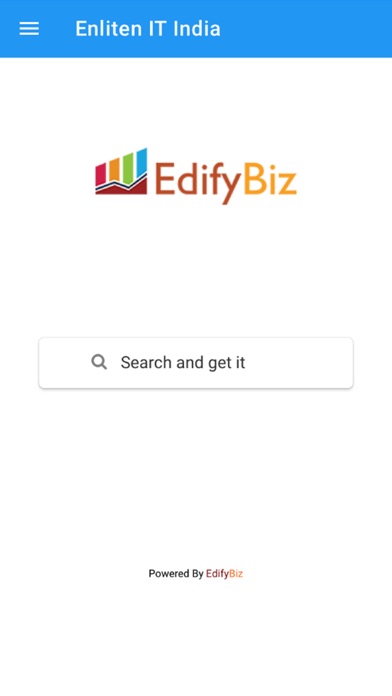 Tangkapan skrin EdifyBiz Lite
