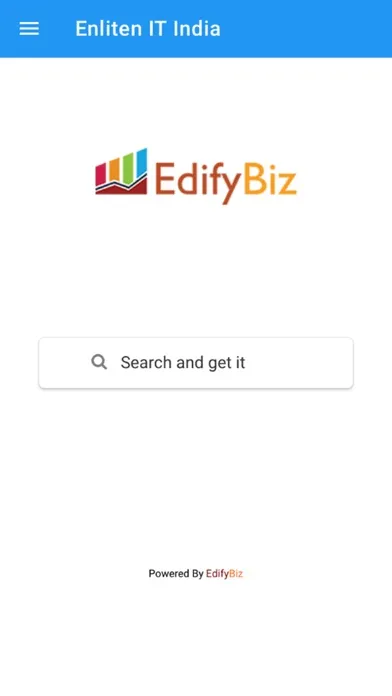 Screenshot di EdifyBiz Lite