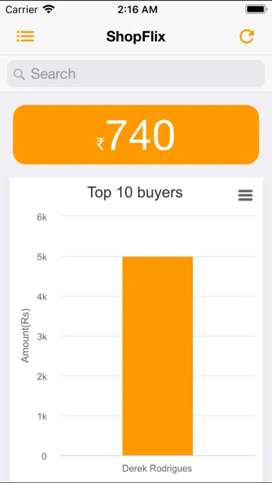 ShopFlix Ekran Görüntüleri