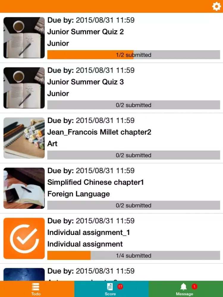 Homeworky - the Best Homework Tool iPad  스크린샷