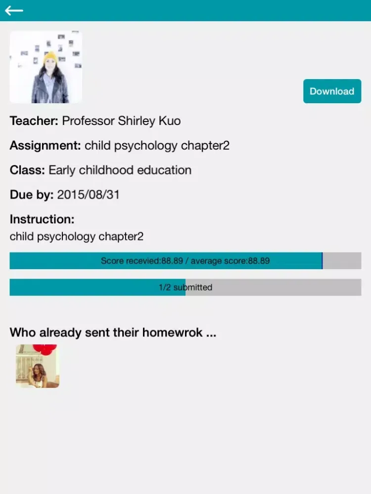 Homeworky - the Best Homework Tool iPad  스크린샷
