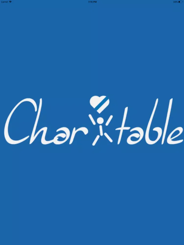 ภาพหน้าจอของ Charitable iPad 