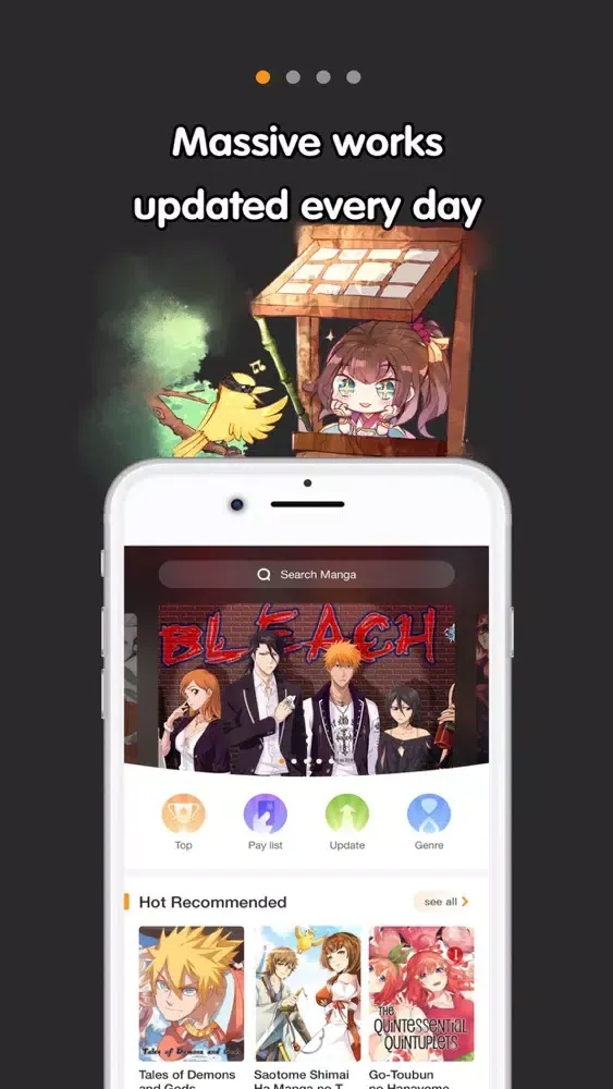 ภาพหน้าจอของ MangaX - Comics Reader
