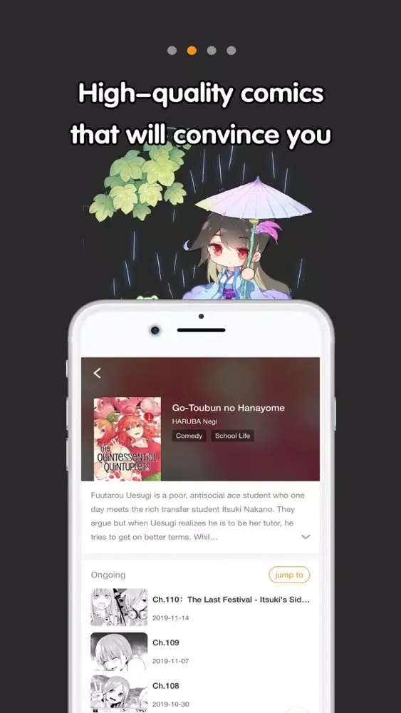 ภาพหน้าจอของ MangaX - Comics Reader