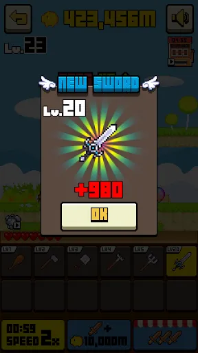 Level Up - Idle + Merge RPG سکرین شاٹس