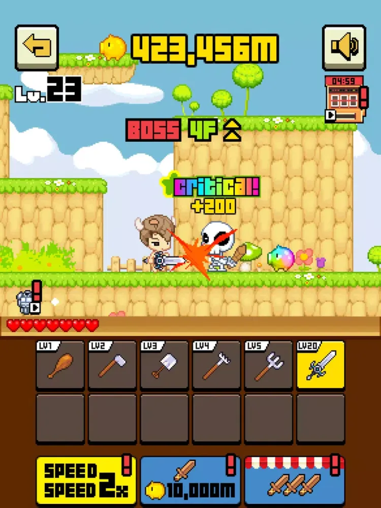Level Up - Idle + Merge RPG iPad  Ekran Görüntüleri