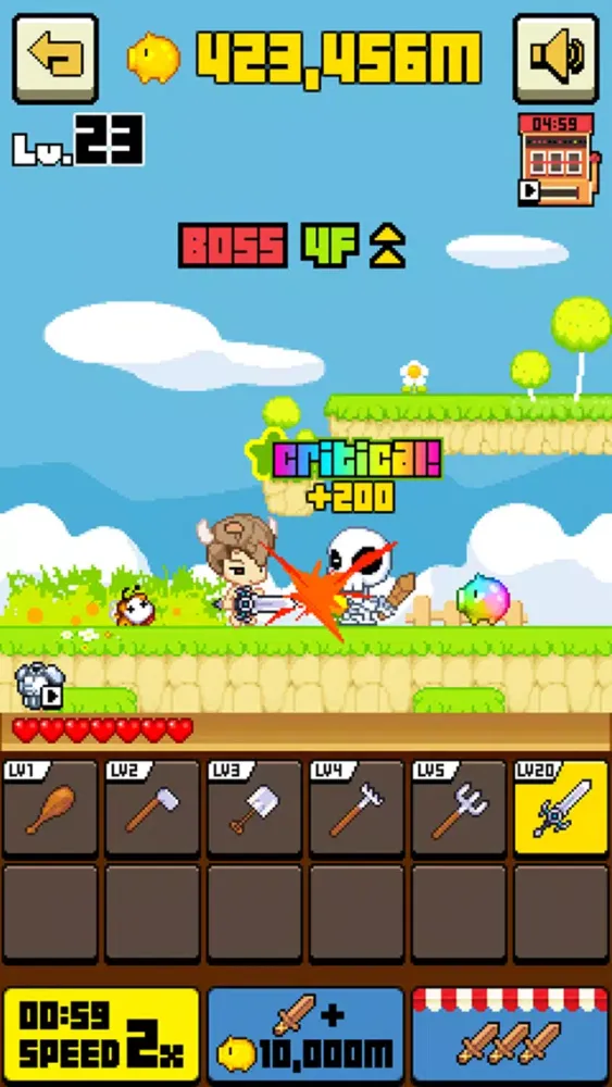 Level Up - Idle + Merge RPG Ekran Görüntüleri