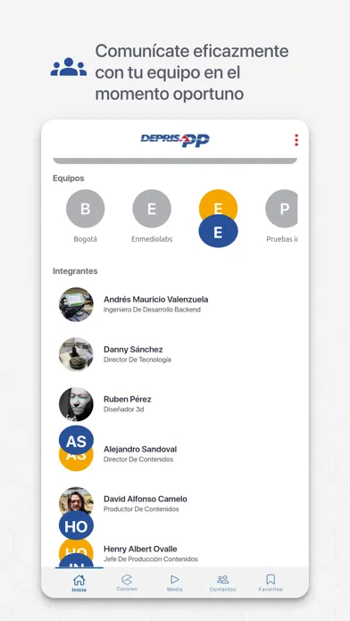 Скриншоты Deprisa App