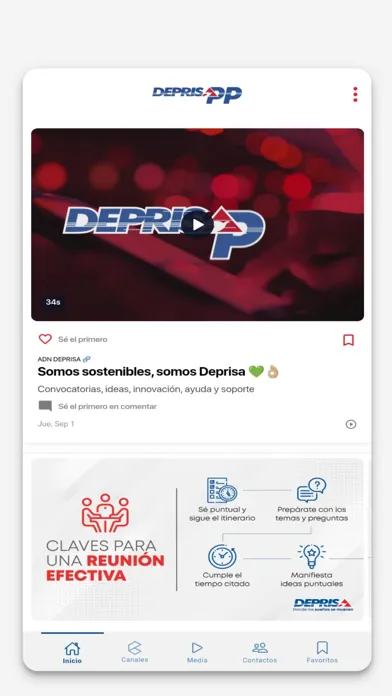 Скриншоты Deprisa App