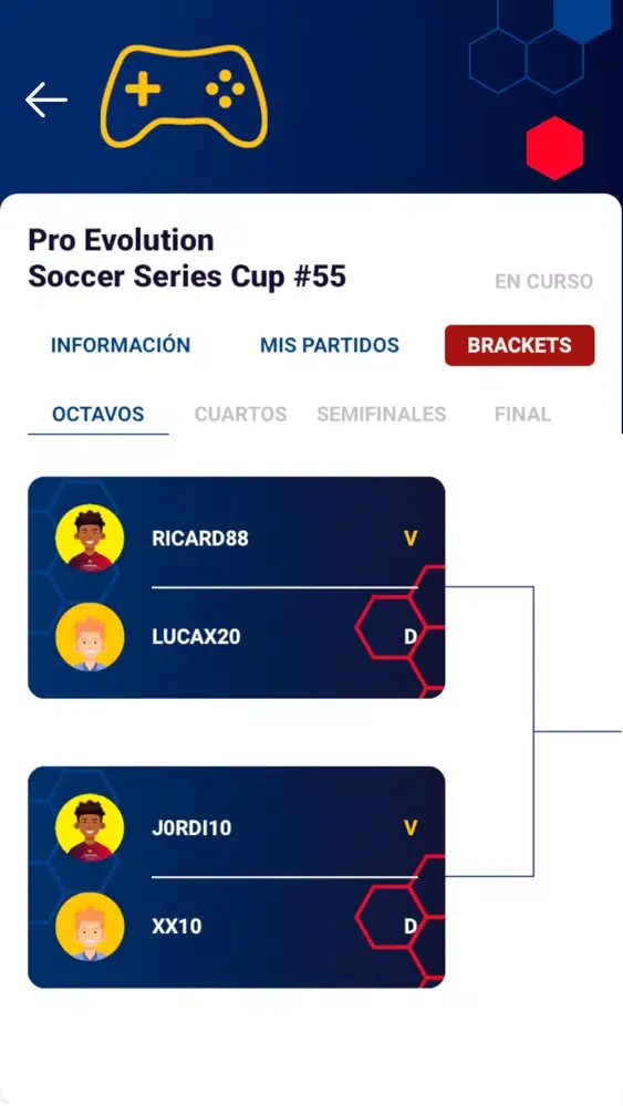 Capturas de tela do eSports Penyes
