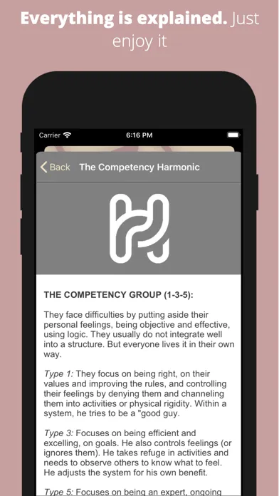 Enneagram Test: Self-Analysis Screenshots