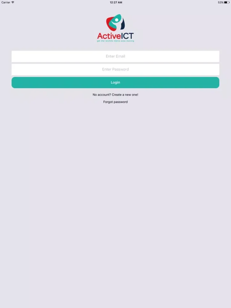 Tangkapan skrin ActiveICT iPad 