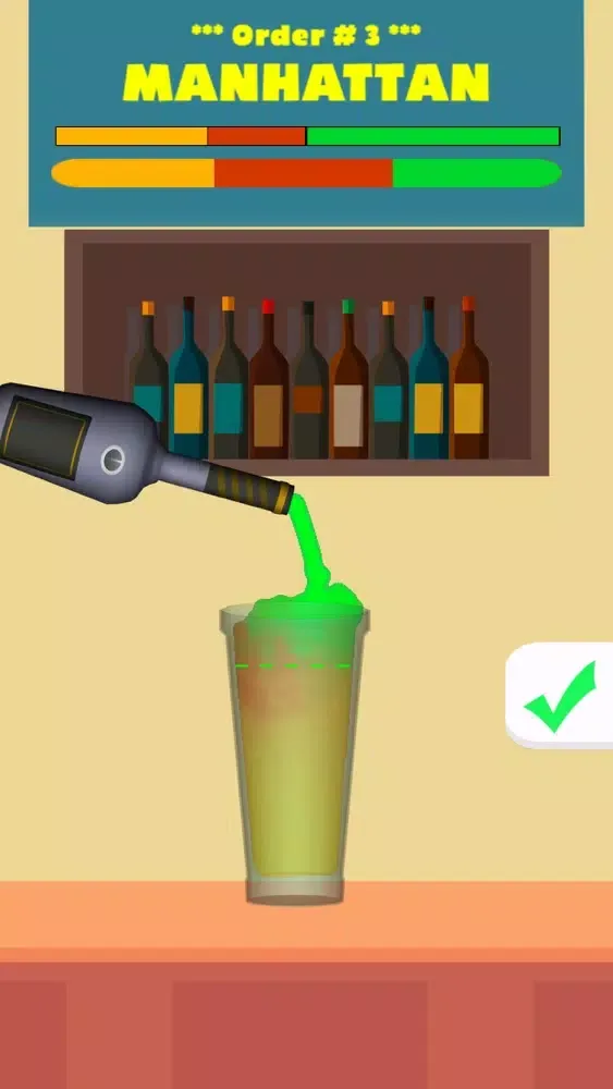 Cocktail bar 3D سکرین شاٹس