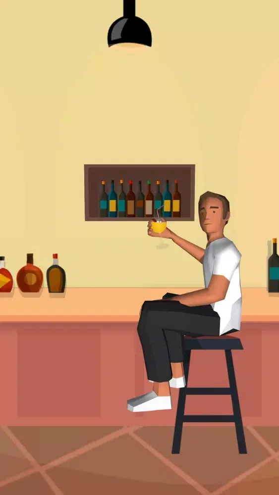 Cocktail bar 3D سکرین شاٹس