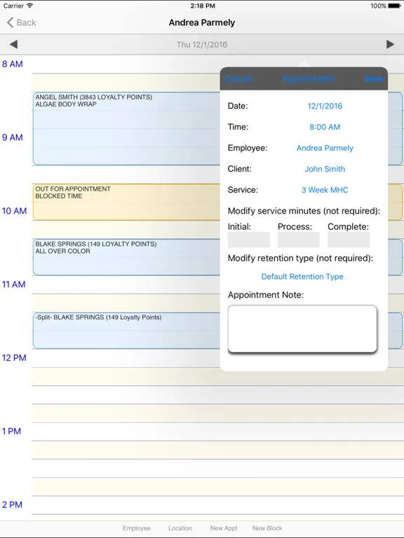 Capturas de pantalla de Envision Access iPad 