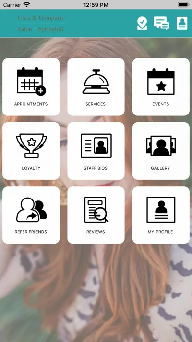 Capturas de pantalla de Cara & Company Salon