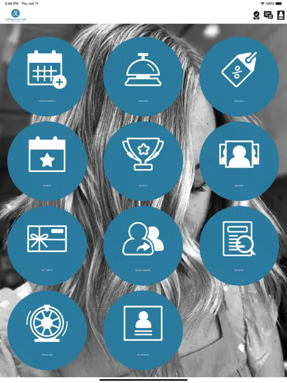 Cutting Edge Hair iPad  سکرین شاٹس