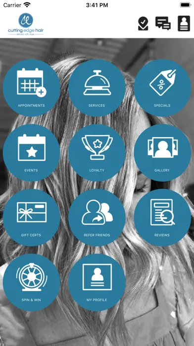 Cutting Edge Hair سکرین شاٹس