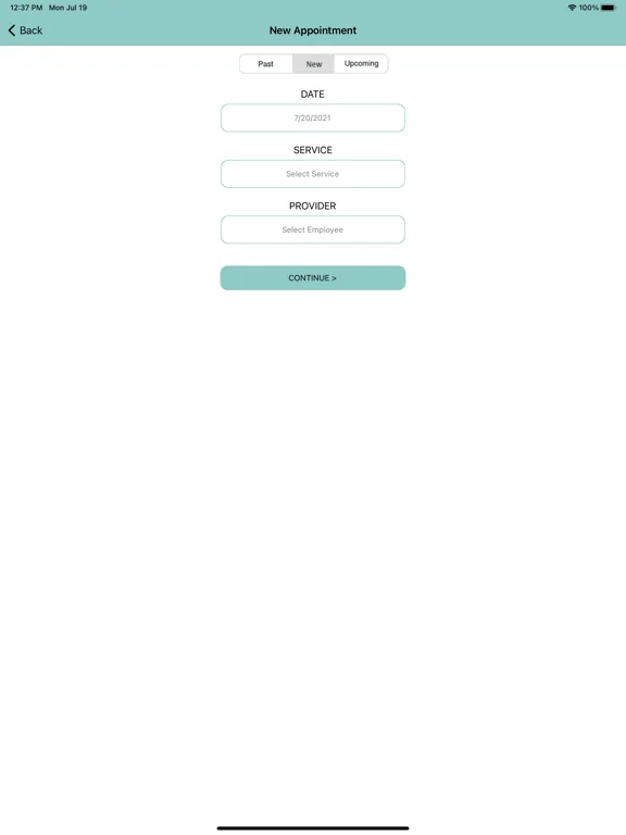 Deja Vous Hair Care iPad  スクリーンショット