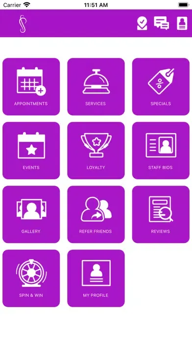 Скриншоты Salon Synergy iPad 