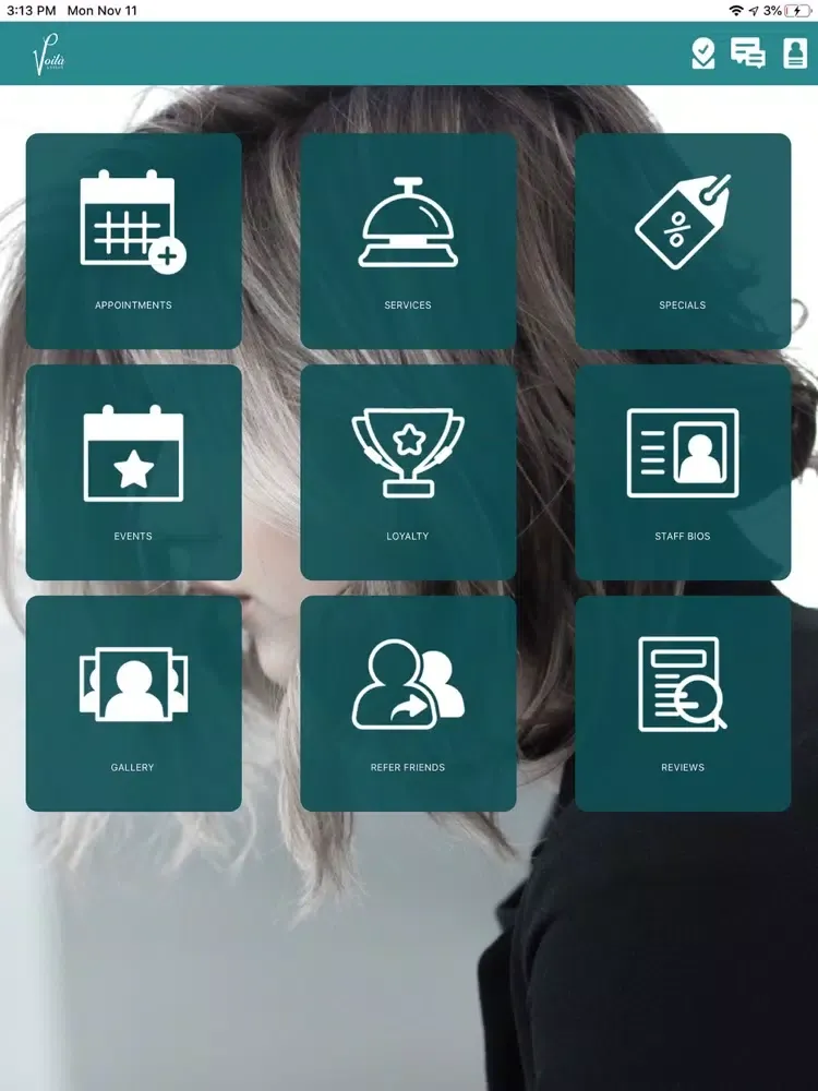 Voila A Salon iPad  Screenshots