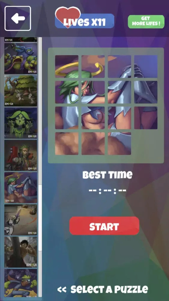 Capturas de pantalla de 15 Puzzle All Stars