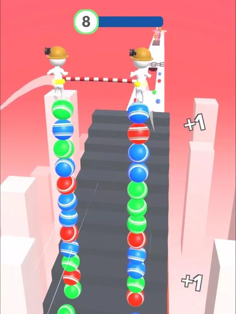 Zrzuty ekranu Ball Runners iPad 