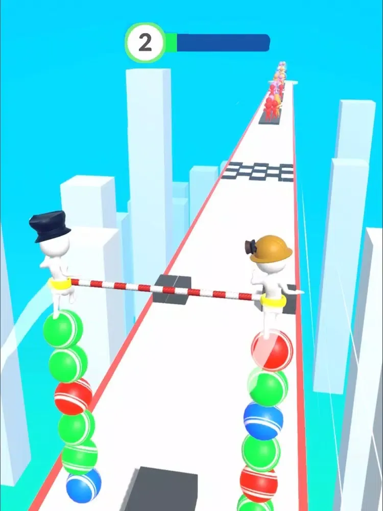 Zrzuty ekranu Ball Runners iPad 