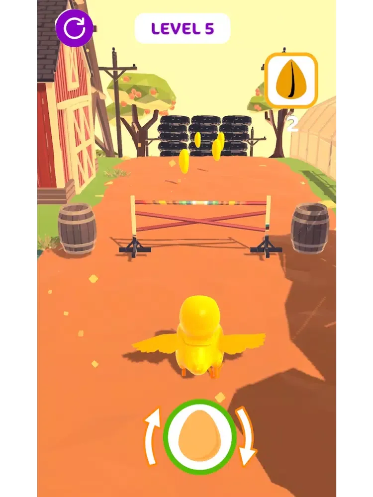 Chick Runner iPad  Screenshots