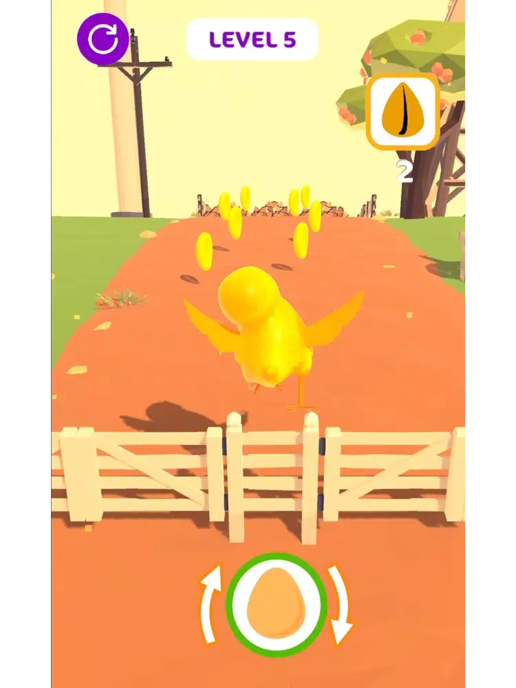 Chick Runner iPad  Screenshots