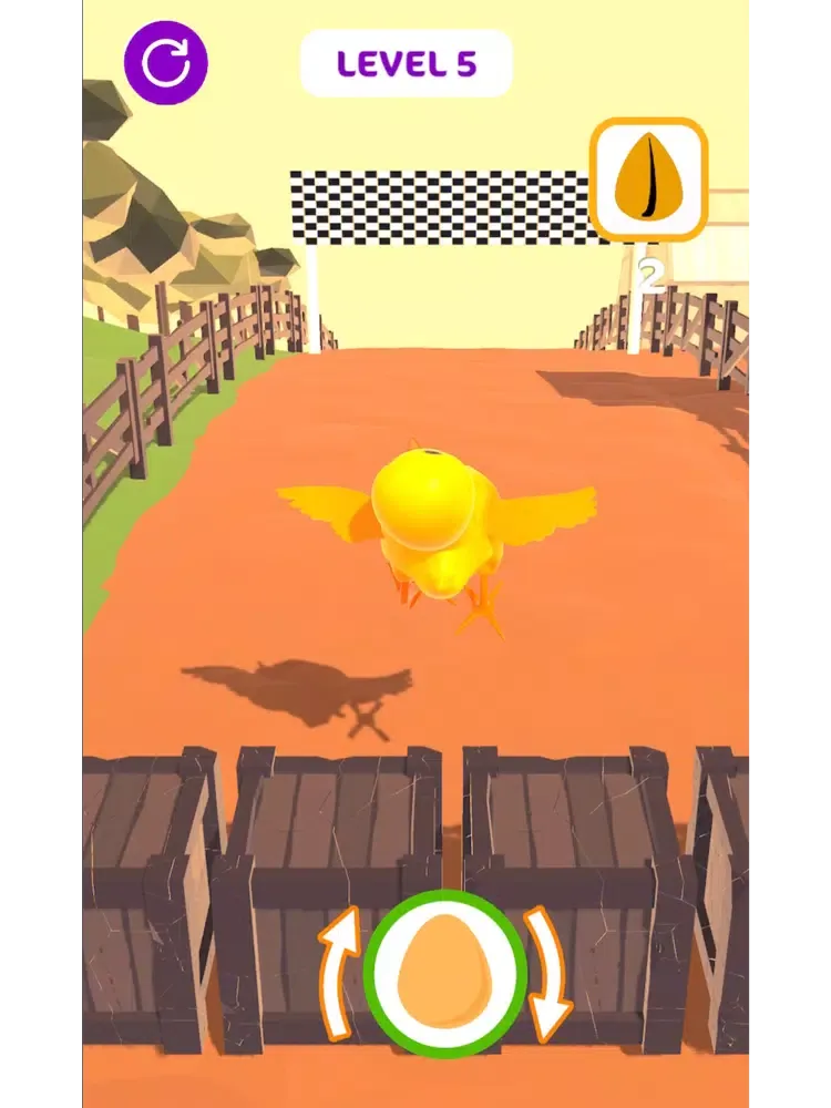 Chick Runner iPad  Screenshots