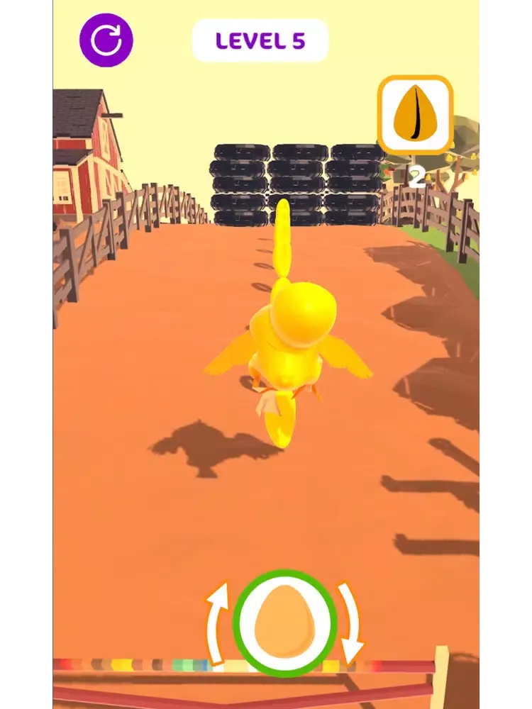 Chick Runner iPad  Screenshots