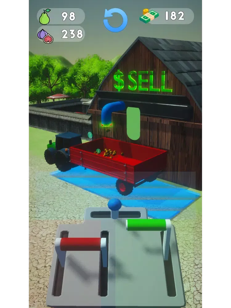 Tangkapan skrin Harvester Machine iPad 