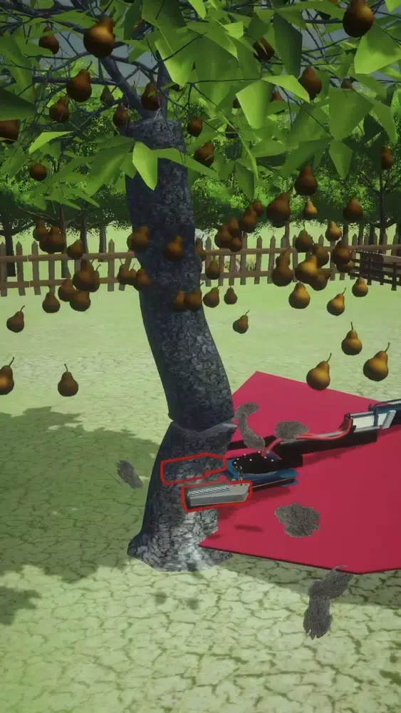 Tangkapan skrin Harvester Machine