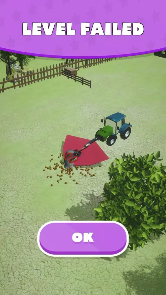 Tangkapan skrin Harvester Machine