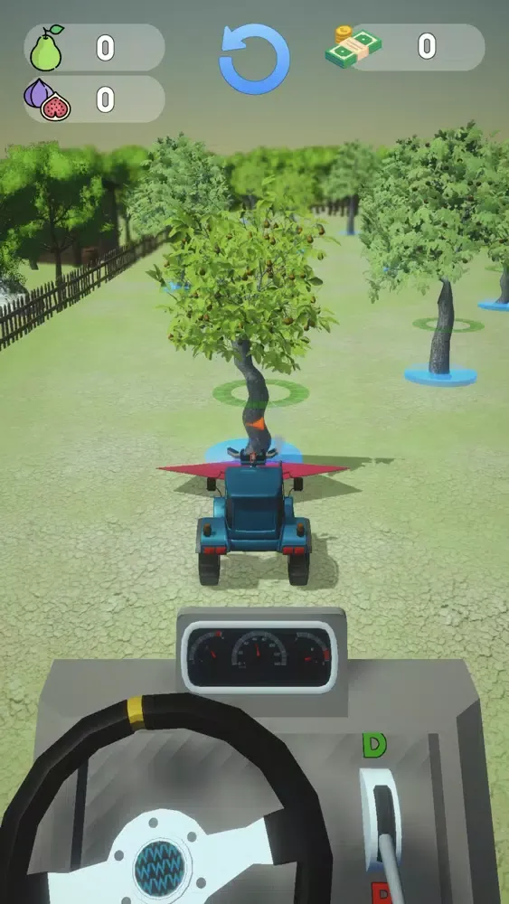 Tangkapan skrin Harvester Machine