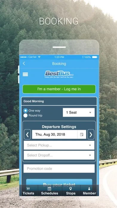 BestBus سکرین شاٹس