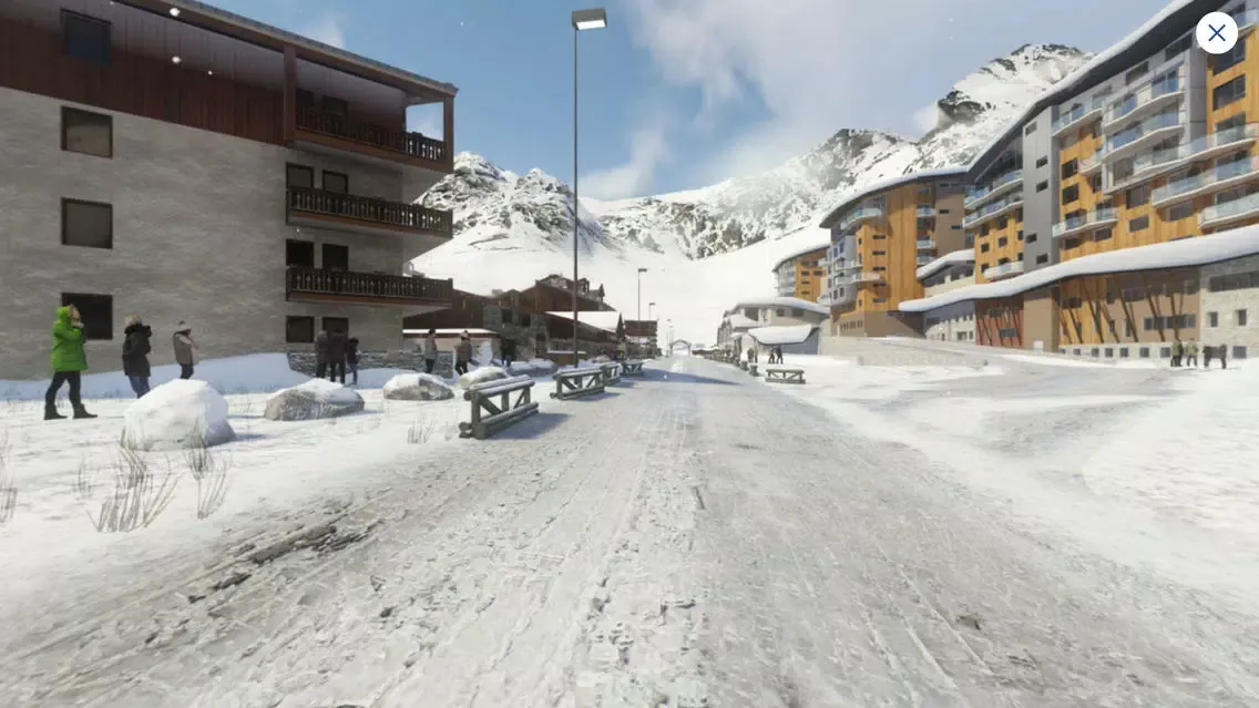 Captures d'écran de Projet Club Med Tignes