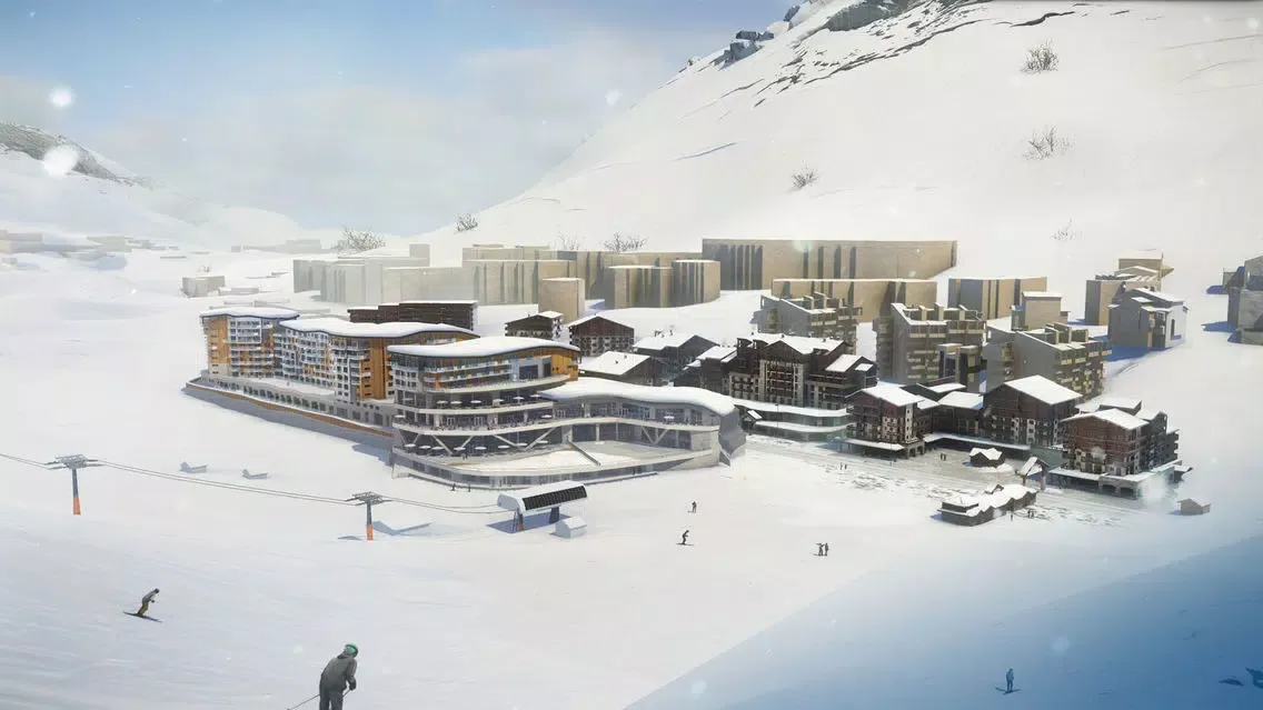 Captures d'écran de Projet Club Med Tignes