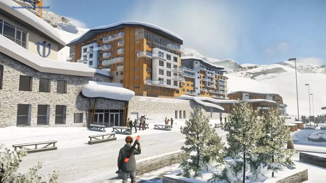 Captures d'écran de Projet Club Med Tignes