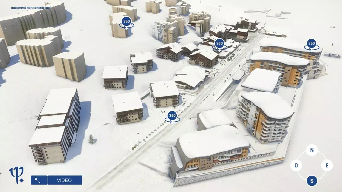 Captures d'écran de Projet Club Med Tignes