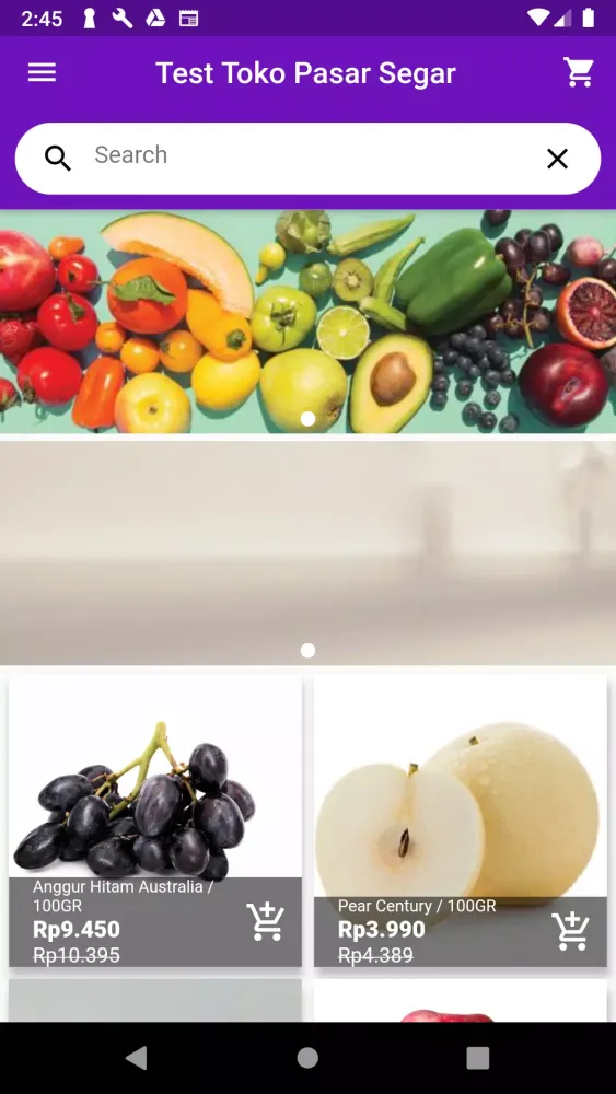 Test Pasar Segar App应用截图