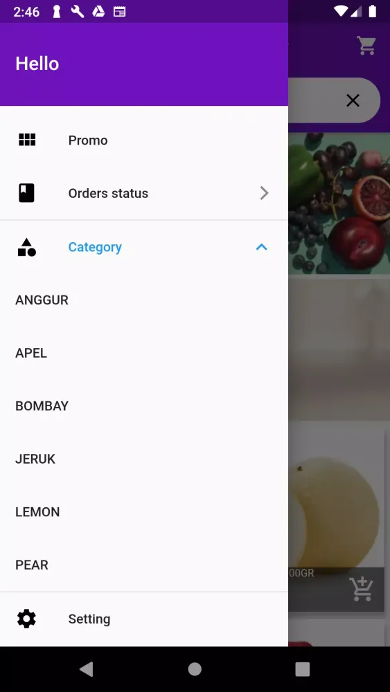 Test Pasar Segar App应用截图